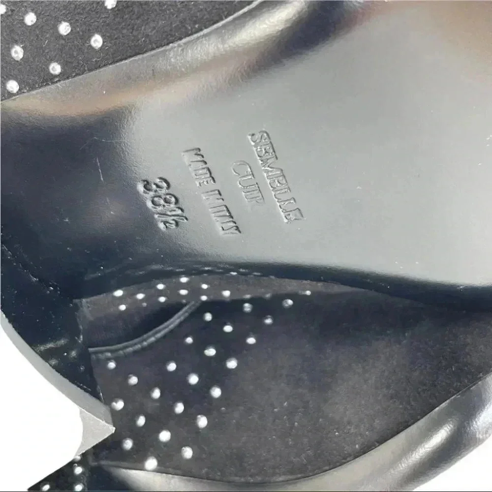 Laurence Dacade Rocco Black Suede Studded Womens Booties Size 7.5M EU 38.5 - Picture 9 of 16